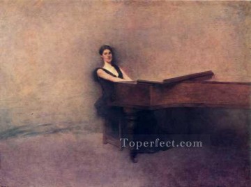  the Oil Painting - ThePiano Tonalist Aestheticism Thomas Dewing